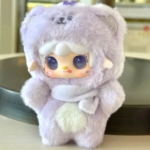 yooki TARO BEAR take a bite vinyl plush pendant new blind box